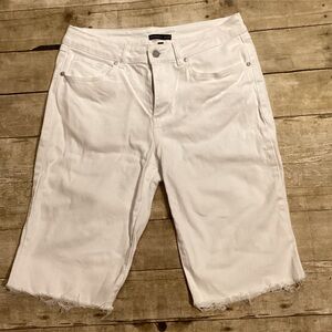 Sincerely Jules White Denim Shorts